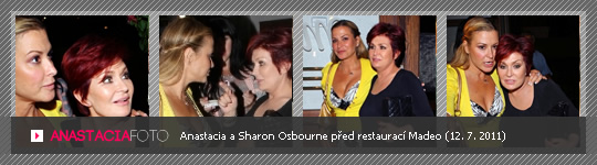 Anastacia a Sharon Osbourne