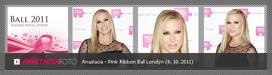 Anastacia, Pink Ribbon Ball, Londýn (8. 10. 2011)